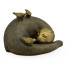 Antique Black Brass Otter