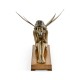 Antique Light Brown Brass Fairy