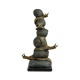 Dark Bronze Stacked Snails