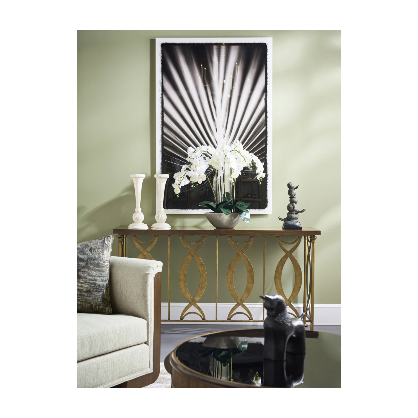 Dark Bronze Stacked Snails