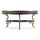 Lapis Blue Round Coffee Table
