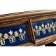 Lapis Blue Round Coffee Table