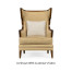 Biedermeier Greek Key Walnut Occasional Chair