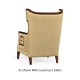 Biedermeier Greek Key Walnut Occasional Chair