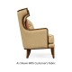 Biedermeier Greek Revival Walnut Occasional Chair