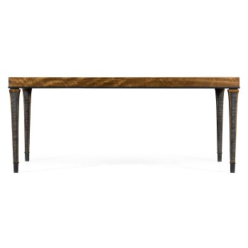 Rectangular Caledonian Daniella & Burl Walnut Dining Table 72