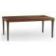 Rectangular Caledonian Daniella & Burl Walnut Dining Table 72