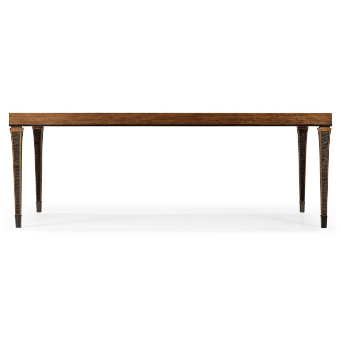 Rectangular Caledonian Daniella & Burl Walnut Dining Table 84