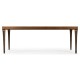 Rectangular Caledonian Daniella & Burl Walnut Dining Table 84