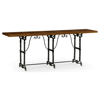Caledonian Daniella & Iron Console Table