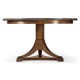 Round Caledonian Daniella & Burl Walnut Dining Table 54