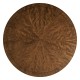 Round Caledonian Daniella & Burl Walnut Dining Table 54