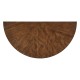 Small Demilune Daniella & Burl Walnut Console Table