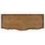 Rectangular Serpentine English Brown Oak Chest of Drawers