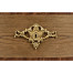 Rectangular Serpentine English Brown Oak Chest of Drawers