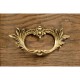 Rectangular Serpentine English Brown Oak Chest of Drawers