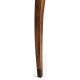 Inward Bow Front Daniella & Burl Walnut Desk