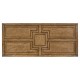 Rectangular English Brown Oak Chest of Drawers