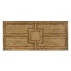 Rectangular English Brown Oak Chest of Drawers