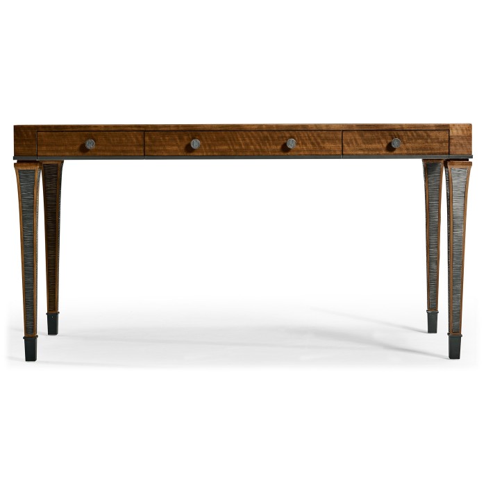 Rectangular Daniella & Burl Walnut Desk