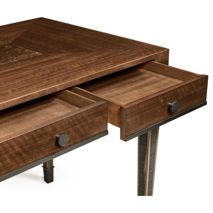 Rectangular Daniella & Burl Walnut Desk