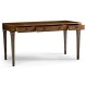Rectangular Daniella & Burl Walnut Desk