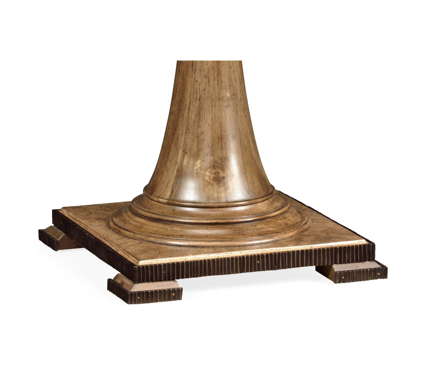 Small Round English Brown Oak Wine Table