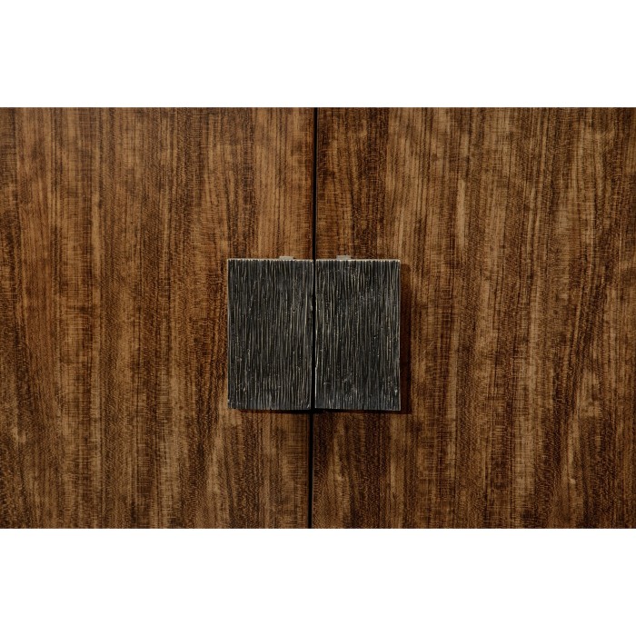 Daniella & Burl Walnut Three-Tier Bookcase