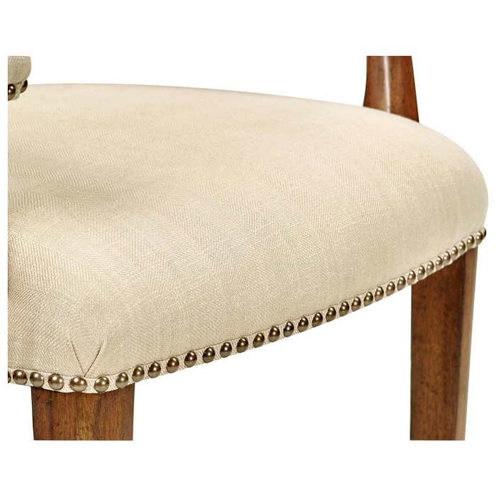 Walnut Library Arm Chair