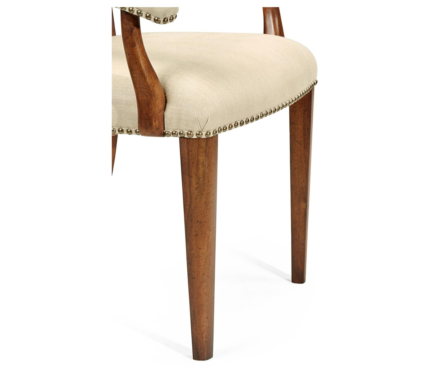 Walnut Library Arm Chair