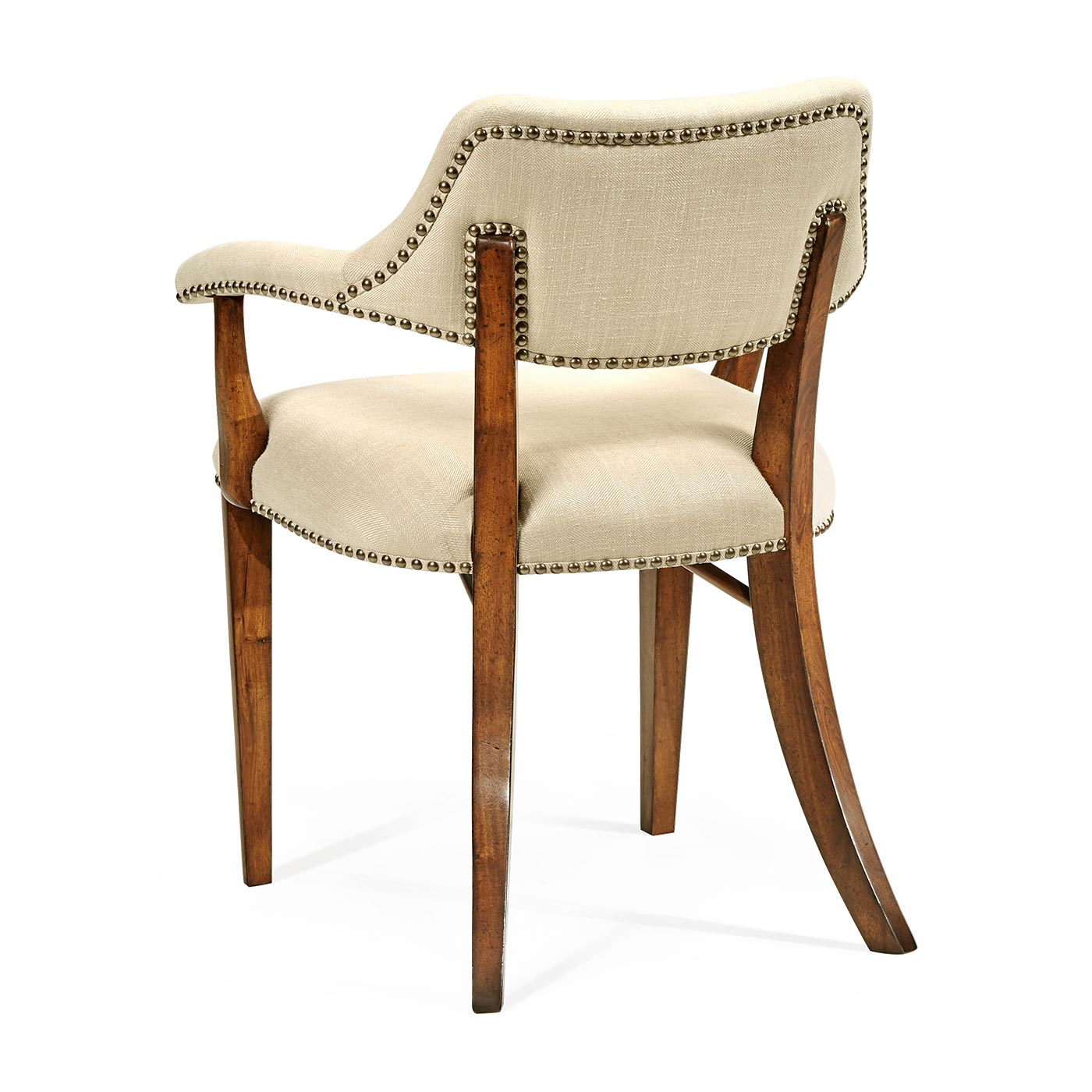 Walnut Library Arm Chair