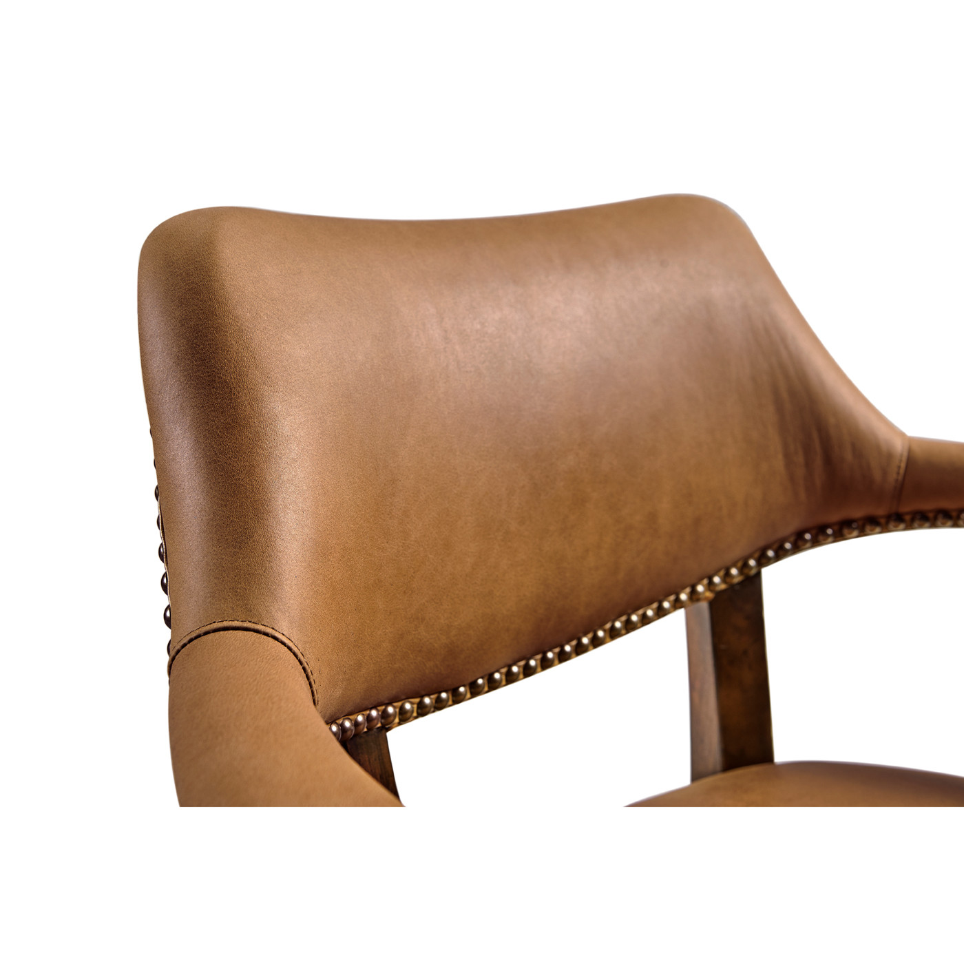 Walnut Library Arm Chair