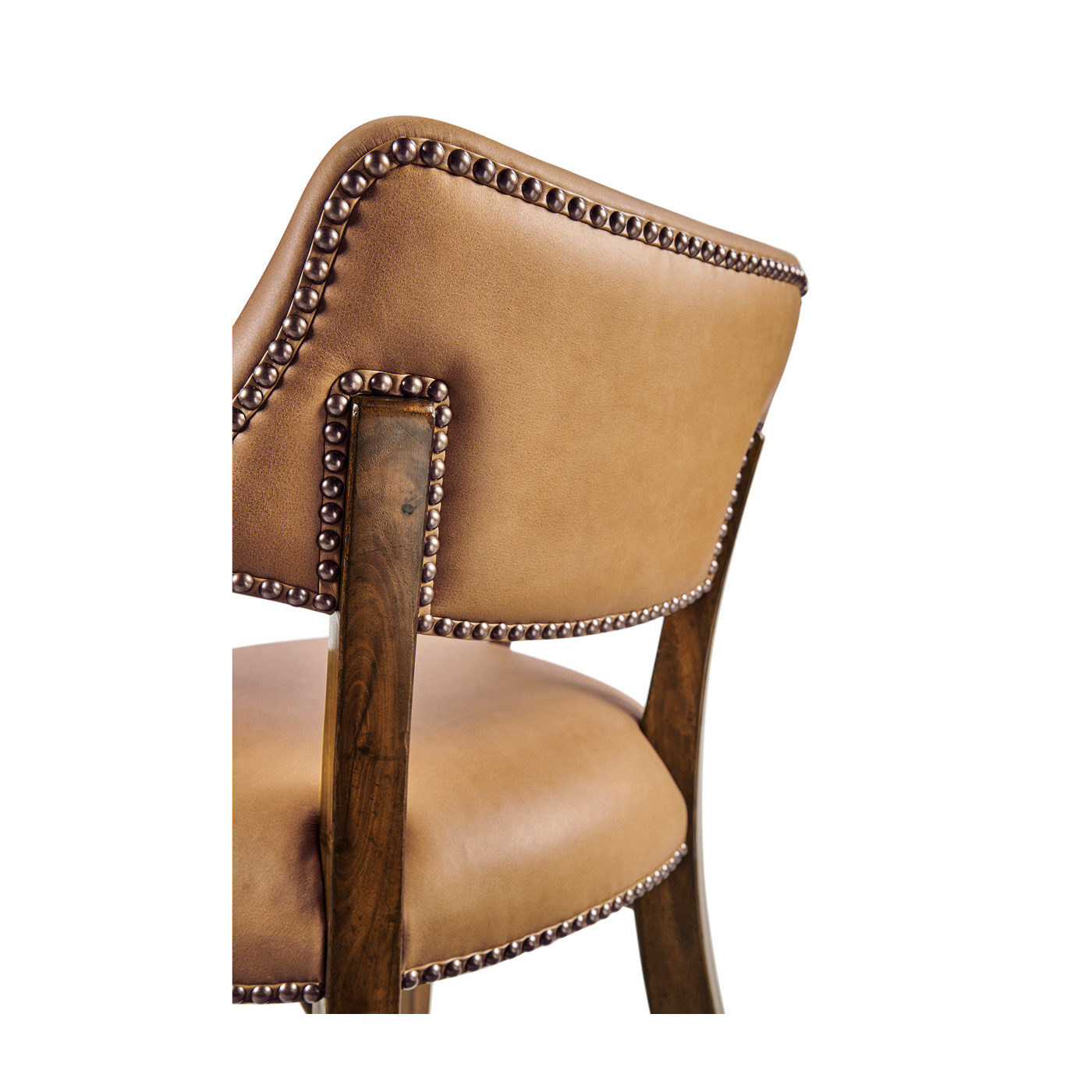 Walnut Library Arm Chair