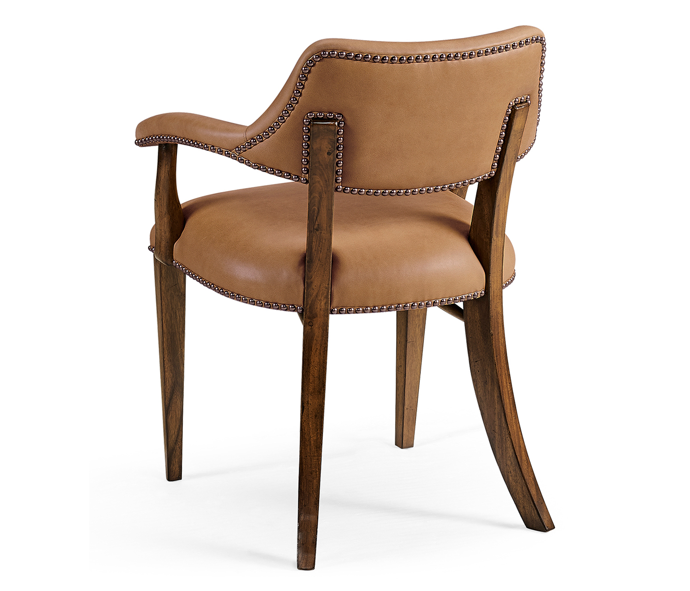 Walnut Library Arm Chair