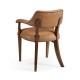 Walnut Library Arm Chair