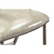 Smokers Style Antique Dark Grey Bar Stool