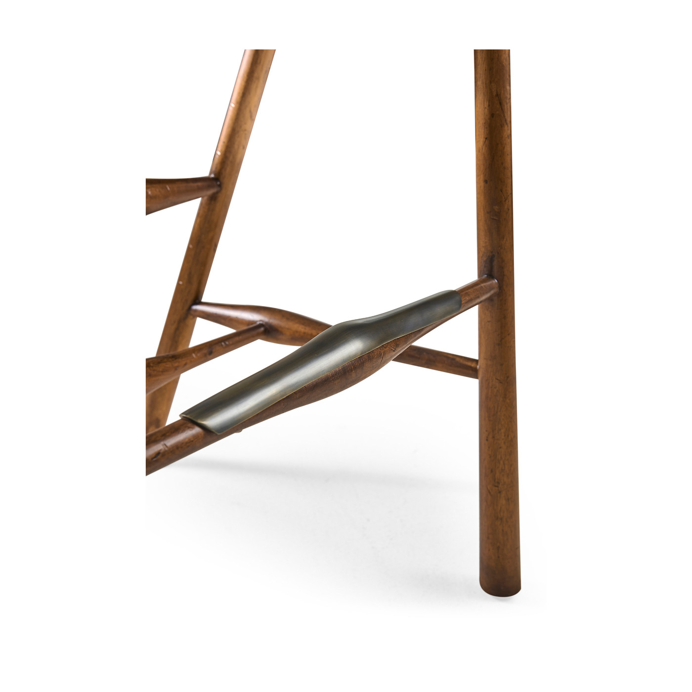 Smokers Style Country Walnut Bar Stool