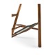 Smokers Style Country Walnut Bar Stool