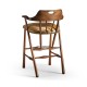 Smokers Style Country Walnut Bar Stool