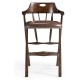Smokers Style Dark Oak Bar Stool
