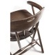 Smokers Style Dark Oak Counter Stool