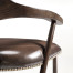 Smokers Style Dark Oak Counter Stool