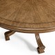 Round Caledonian Daniella & Burl Walnut Dining Table 60