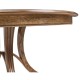 Round Caledonian Daniella & Burl Walnut Dining Table 60