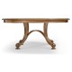 Round Caledonian Daniella & Burl Walnut Dining Table 72