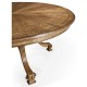 Round Caledonian Daniella & Burl Walnut Dining Table 72