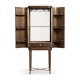 Handpainted on Light Gold Foil Drinks Cabinet