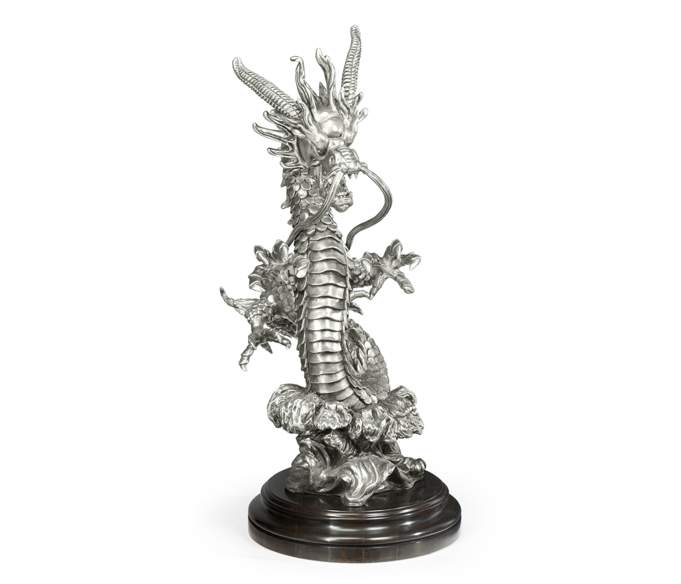 Antique Stainless Steel Dragon Statue