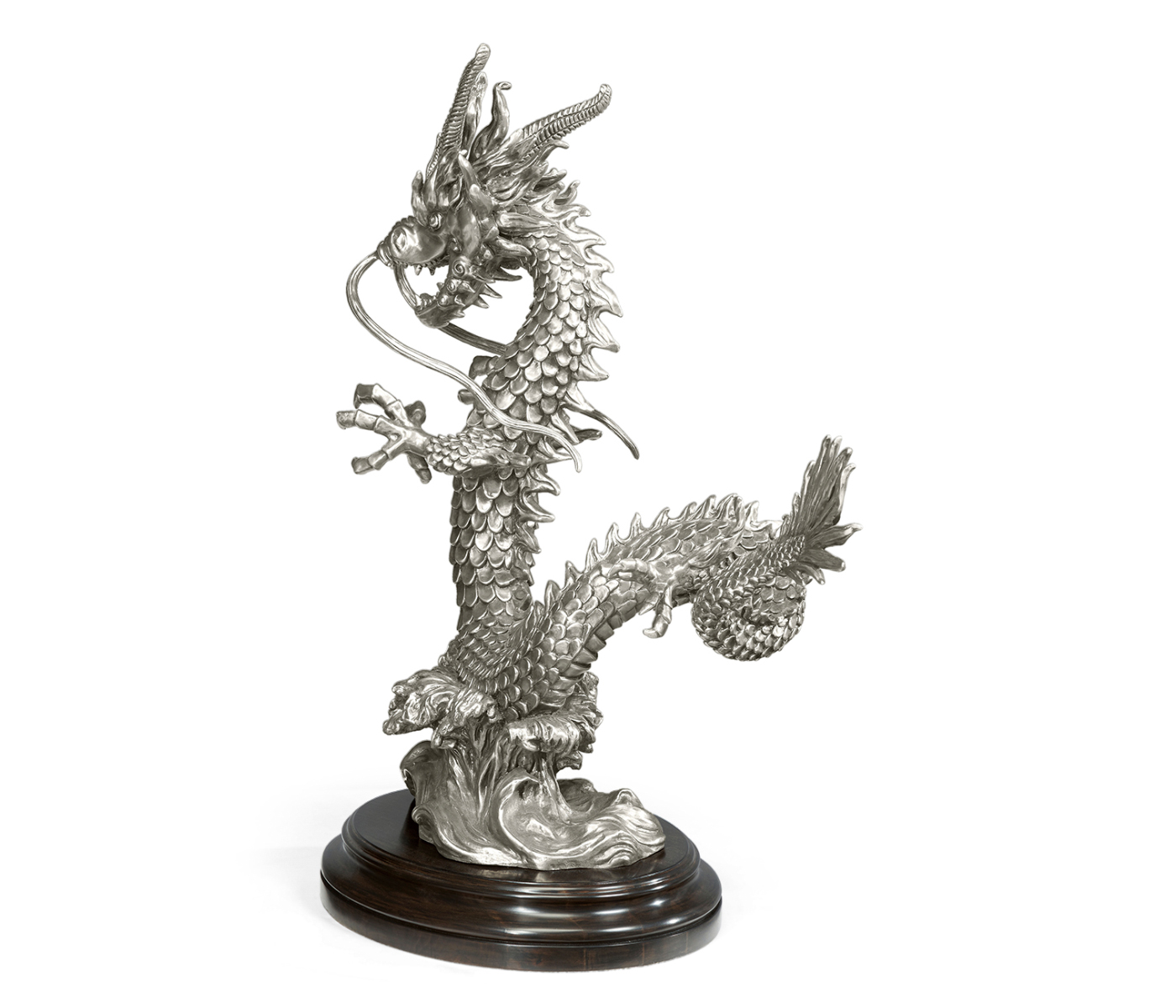 Antique Stainless Steel Dragon Statue
