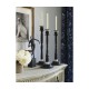 A Pair of Charcoal & White Candlesticks